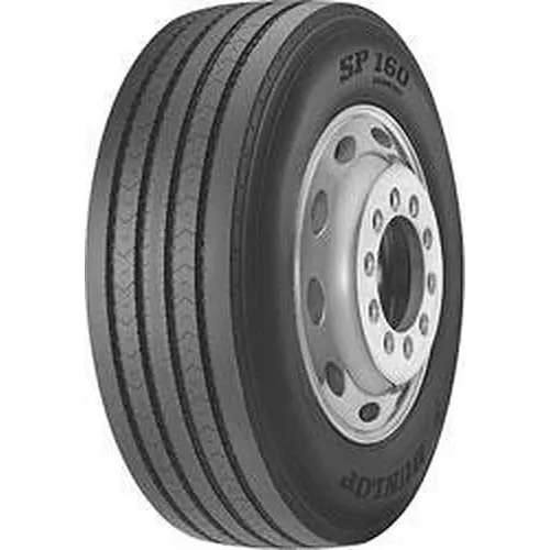 Грузовая шина Dunlop SP 160 255/70 R22,5 Рулевая ось (Рулевая ось) купить в Асбесте