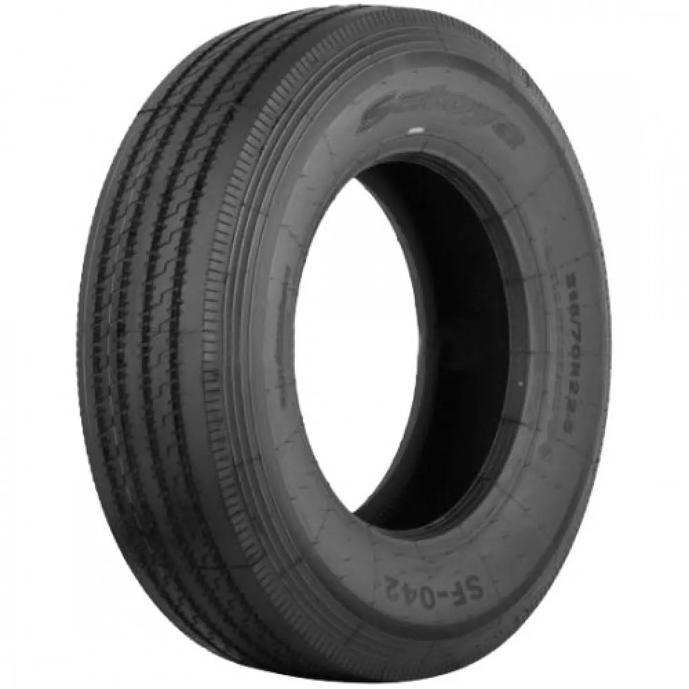 Грузовая шина SATOYA SF-042 315/80R22.5: Всесезонная Надежность для Рулевой Оси в Асбесте